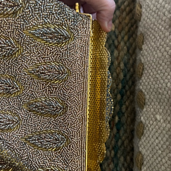 Vintage Stephen Chu beaded sweater factory evening bag - Picture 2 of 4